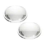 Diameter 43.5mm Flat Convex Lens, 2 Pcs Height 17mm Optical Lens, 3.3mm