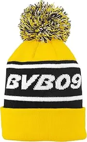 [Borussia Dortmund] BVB Bobble Hat for Children, Yellow/Black, Cross Bar