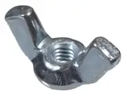 4344 3/8-24 Wing Nut Fine Thread 6-Pack