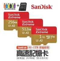 在飛比找露天拍賣優惠-公司貨 SanDisk Extreme MicroSD A2