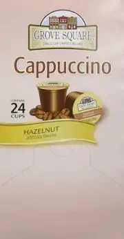 HAZELNUT CAPPUCCINO 96 Single serve cups