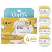 Gillette Venus Olay Women's Razor Blade Refills (4 Count)(NEW)(SEALED)