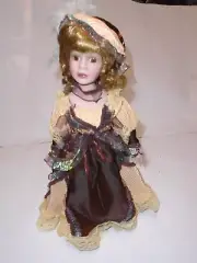 Princess Porcelain Collection Porcelain Doll NWOB