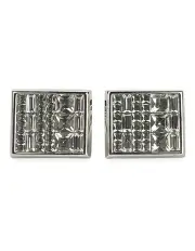 [Declic] Orion Rectangle Cufflink in Clear