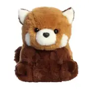 Aurora Round Rolly Pet AKI Red Panda Stuffed Animal - Adorable Companions - O...