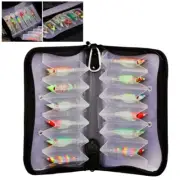 Big Eye Shrimp Set Wooden Shrimp Box Double-Sided Plate Lure Lure Storage Box