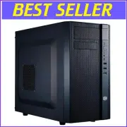 N200 Mini Tower Case - Edgy Design with Fully Meshed Front for Optimal Cooling