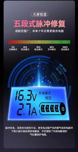 【可開發票】汽車電瓶充電器 電瓶充電器 電瓶充電 自動識別電瓶 全新自動充停 電瓶充電機智慧脈衝12V AGM啟停大功率快充智慧修復