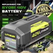 For Ryobi 36V 40V 6.0Ah HP BPL3650D OP4040A1 High Performance Lithium Battery AU
