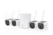 MaxRanger4K Solar 4 Camera Security System with Longest Range Wireless | SWNVK-MR4KSD4