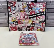Hello kitty 50th anniversary Limited item tote & Fancy zip bag NWT