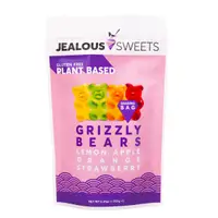 在飛比找樂膳自然無毒蔬食超市優惠-Jealous Sweets灰熊造型軟糖40g-全素
