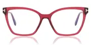 Tom Ford FT5812-B Blue-Light Block 074 Men's Glasses Pink Size 53 - Private Health Rebate - Blue Light Block Available