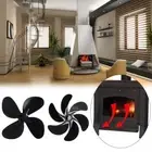 Fire Heat Reinforced Log Burner For Heat Powered Fireplace Fan Wood Stove Fan