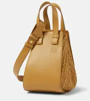 [Loewe] Loewe Hammock Compact leather tote bag One Size brown