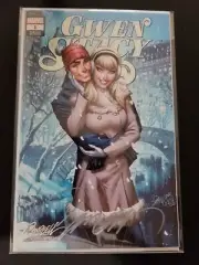 SIGNED W/COA GWEN STACY 1 J Scott Campbell ECCC EXCL Cover D WINTER NM LIM 1500
