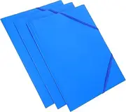 CAXUSD Elastic Band Document Organizer A4 Folder with Expandable Pouch Office Supplies for Vertical Capacity
