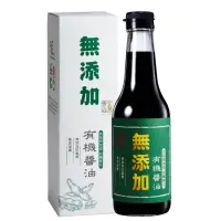 在飛比找momo購物網優惠-【金蘭食品】無添加有機醬油500ml