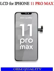 Apple iPhone 11 Pro Max LCD Display + Touchscreen - OEM Quality - Black