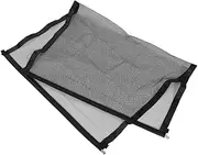 EXAOMBLE Mesh Pet Gate for Dogs and Cats Portable Cloth Barrier for Doorways Durable and Stylish Design Height Indoor Outdoor Use
