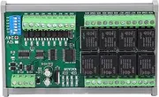 8 Channel Relay Module Board High Performance Multi Device Control Board with TVS Anti Protection for Home Automation and Industrial Use DC24V RTU RS485 1 Piece