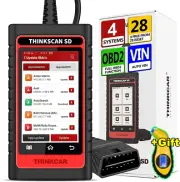 2024 THINKCAR SD4 OBD2 Scanner Engine ABS SRS SAS AT TPMS EPB Diagnostic Tool