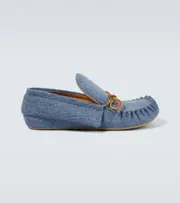 [JW Anderson] JW Anderson Denim moccasins AU 7 blue