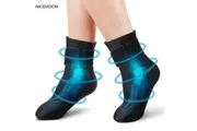1 Pairs of Gel Cold Therapy Socks, Sports Fitness Ice Socks for Hot and Cold Therapy Pain Relief (34.5 x 11cm)