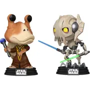 [Star Wars] Clone Wars Jar Jar Binks vs General Grievous US Ex. Pop! 2pk