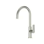 Greens Australia Scandi Gooseneck Sink Mixer Brushed Nickel