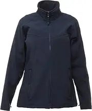 [REGATTA] Womens/Ladies Uproar Softshell Jacket (Water Repellent & Wind Resistant) (UK Size: 16) (Navy/Navy)