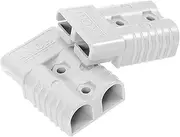 DOITOOL 2pcs Connector Battery Quick Connect Forklift Battery Disconnect Quick Connect for Winches Quick Connect for Motors Car Harness Quick Connect for Car Electric Wire Copper Socket