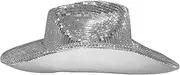 [Generic] Sparkly Cowboy Hat, Disco Hat Sequin Cowboy Caps, Glitter Hat, Fun Sparkly, Stunning for Bachelor, Stage, Bar, Club, Dance, Men and Women