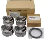 Engine Piston Set w/ Rings for 06-11 Hyundai Accent Kia Rio 1.6L 2341026501 (for: Hyundai)