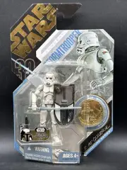 2007 Star Wars Signature Series #09 McQUARRIE STORMTROOPER Matching GOLD Coin