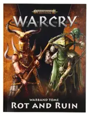 Warhammer Age of Sigmar WARCRY Warband Tome Rot and Ruin Expansion Book