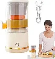 Juicer Machines, Cold Press Juicer, Automatic Separation Juicer, Citrus Juicer Fruit Press Machine, Orange Juice Squeezer, Portable Juice Container, Rechargeable Juice Blender, Orange Juicer for Lime