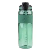 Oasis Tritan Sports Bottle with Sipper and Straw 1 Litre - Forest Green