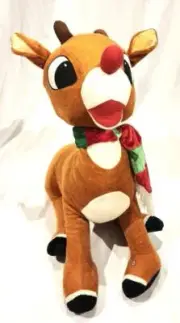 New Rudolph The Red Nosed Reindeer 24" Singing Plush - NWOT