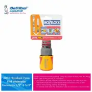 Hozelock 2055 Aquastop X 2 Connectors Garden Hose Spray Gun Fitting Outside Tap