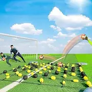 Goalkeeper Training Equipment, 2.8 * 2m Goalkeeper Deflector for Reflex & Agility Training, Soccer Football Training Equipment, Goal Futsal/Sevens Football Goal for Kids and Adults
