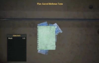 (Xbox) Sacred Mothman Tome Plan - XP Buff