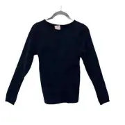 Shaping Top Shapewear Nearly Nude Women's Size 2X Black Long Sleeves Round Neck