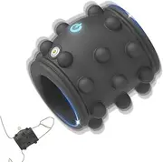 Male Sex Toy Vibrating Penis Sleeve Cock Ring Vibrators for Men with 10 Modes, Ultra-Soft Penis Enlarger Ring for Couples Anal Vaginal Extra Pleasure, Penis Erection Enhancement Girth Extension Toy
