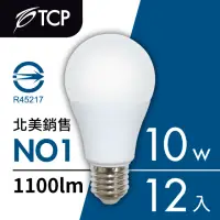在飛比找momo購物網優惠-【TCP】LED 節能燈泡清倉大特賣-10W(12入)