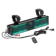 BOSS Audio Systems BRT17SLR 17” Bluetooth Amplified UTV Sound Bar - Weatherproof