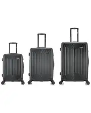 DUKAP Stratos Lightweight Hardside Spinner 3 Piece Set