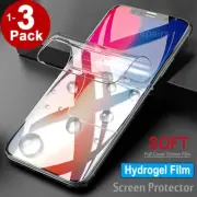 OEM HYDROGEL Screen Protector for iPhone 16 15 X XS XR 11 12 13 14 Pro Max Mini