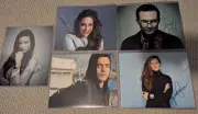 Mr Robot Autograph Collection. Rami Malek, Christian Slater, Carly, Stephanie