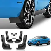 A-Premium - Compatible with Ford Mustang Mach-E 2024-2021 - (GT, Premium, Select, First Edition & More) - 4PCS Mud Flaps Splash Guards, W/Hardware Accessories- No Need to Drill Holes - Front & Rear